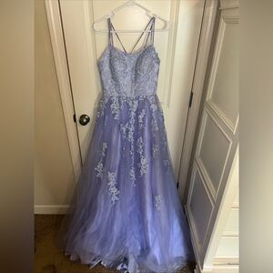 Hebeos Women’s Prom/Homecoming Dress in Lavender Purple, Size 8/10 altered